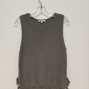 Madewell Olive Gray Knit Sleeveless Tank